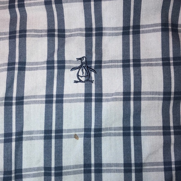 Original Penguin short sleeve button down Lg - Picture 2 of 3